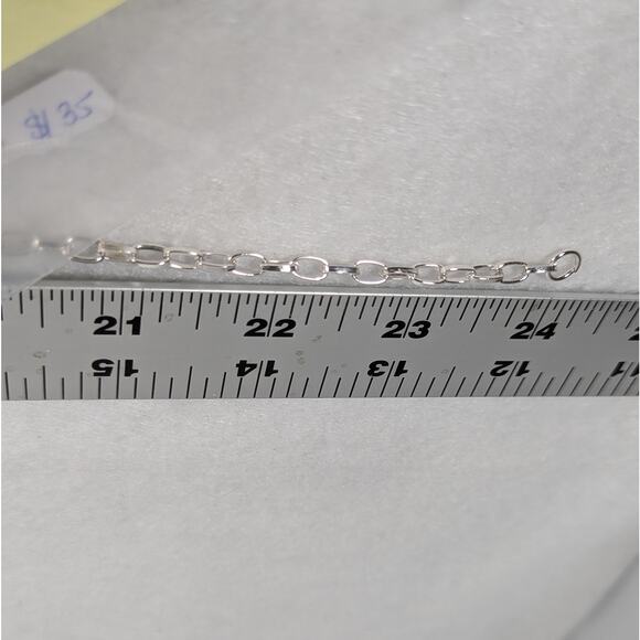 Purple Jasper Donut stone SF SP wire wrapped,Adjustable Chain to 24"Lobster clas - Picture 7 of 8